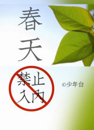 春天禁止入内小说
