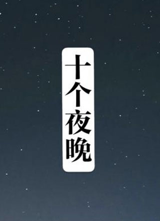 十个夜晚小说