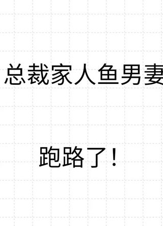 总裁家人鱼男妻，跑路了小说