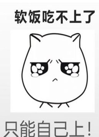 软饭吃不上只能自己上小说