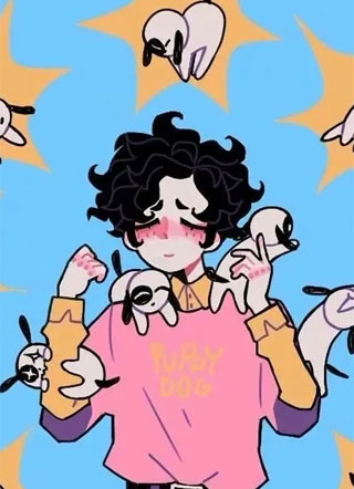 他是一个男后小说