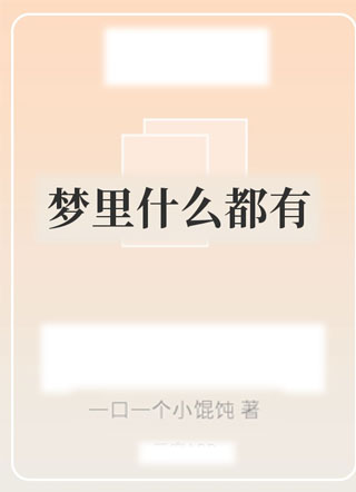 梦里什么都有小说