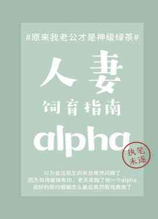 人妻alpha饲育指南宋谧小说