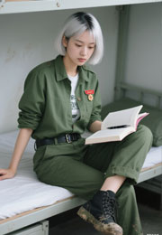 我天生白发，室友却说我军训故意染发小说